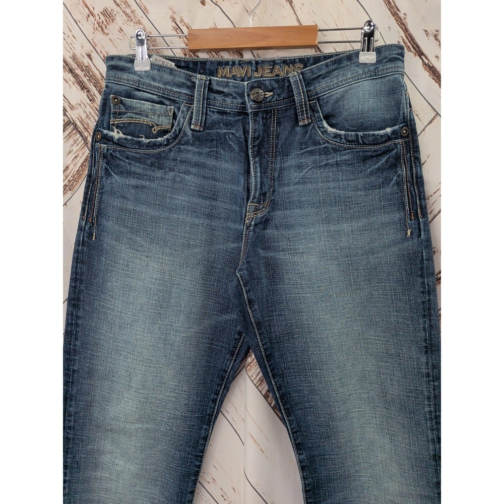 Mavi Matt Mid Rise Straight‎ Leg  eans - Picture 2 of 7